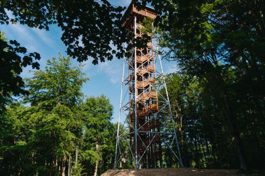 Wieża widokowa na Jeleniowatym Wieża widokowa na Jeleniowatym